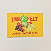 Multi Color damask label